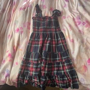 Hill House Home Navy Tartan Tiny Ellie 11/12y